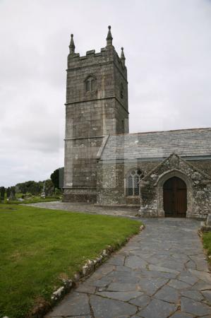 Die Kirche von St. Endellion, Cornwall