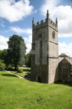 Die Kapelle von Lanhydrock, Cornwall (1)