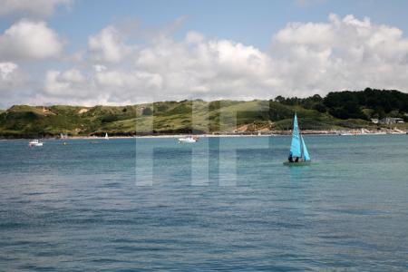 Segel vor Padstow, Cornwall